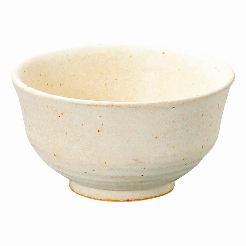 陶里 第31集 強化 ナチュラル クリーム 茶碗（小） 74613-461