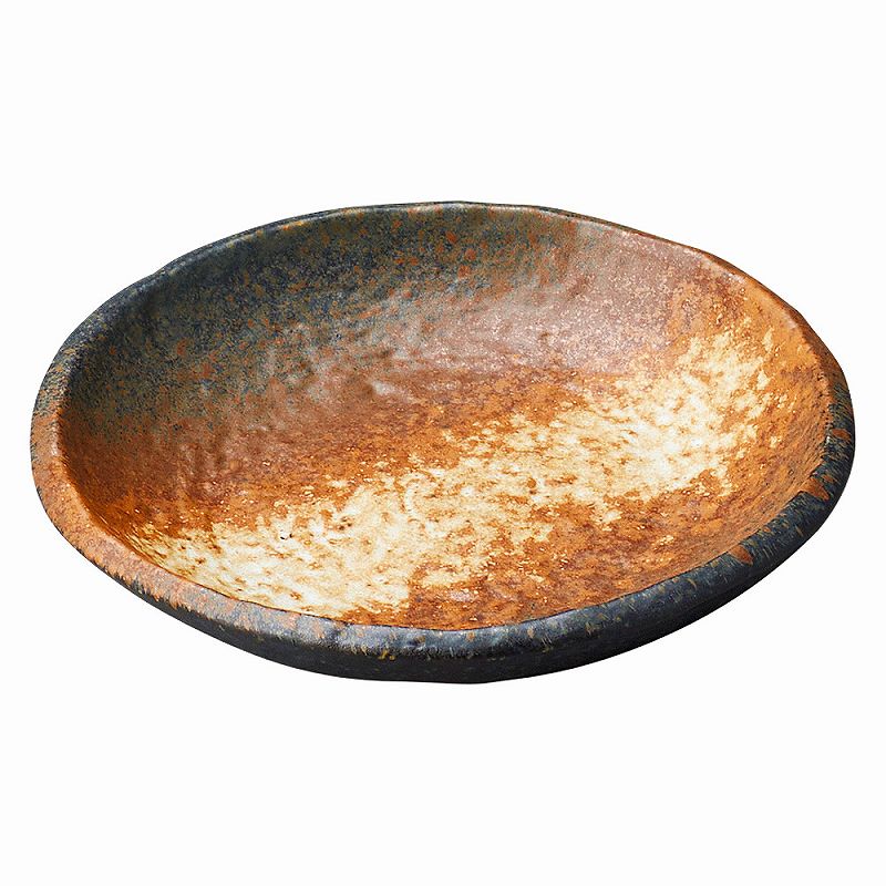 陶里 第31集 いぶし備前 3.5丸皿 76016-461