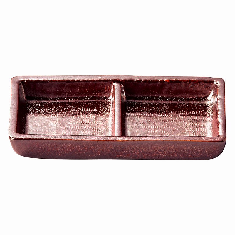 陶里 第31集 紅銀彩 布目二品皿 76233-461