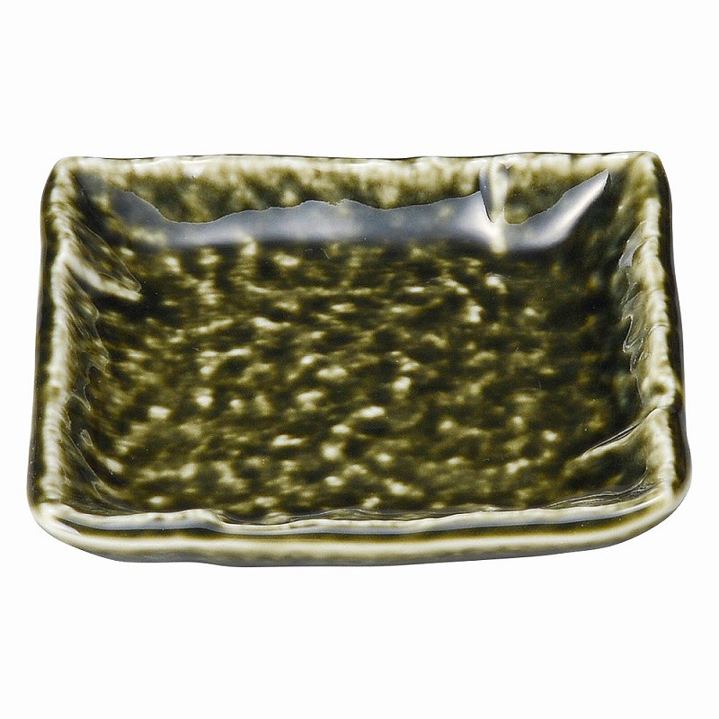 陶里 第31集 総織部 正角銘々皿 78711-311