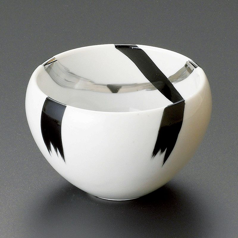 陶里 第31集 プラチナ墨彩10.5cmボール 08606-461