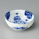 陶里 第31集 藍丸紋菊型3.5鉢 09230-081