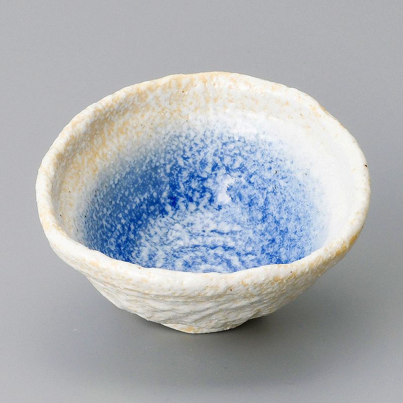 陶里 第31集 南蛮青吹なぶり三角小鉢 09626-341
