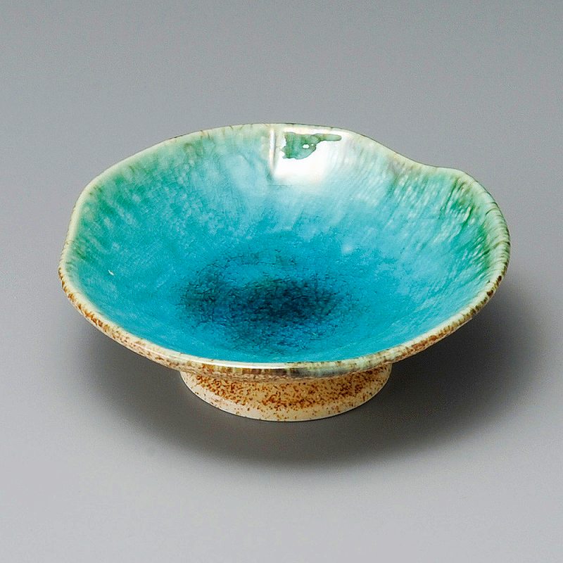 陶里 第31集 ヒスイ4.0高台皿 11860-161