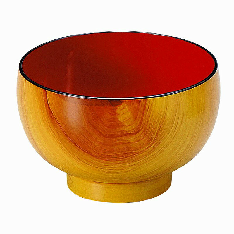 陶里 第31集 ［TA］布袋汁椀 花梨内朱 A6816-561