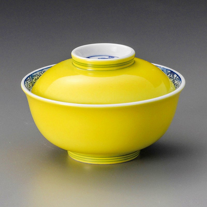 陶里 第31集 染付黄福小蓋向 18308-121