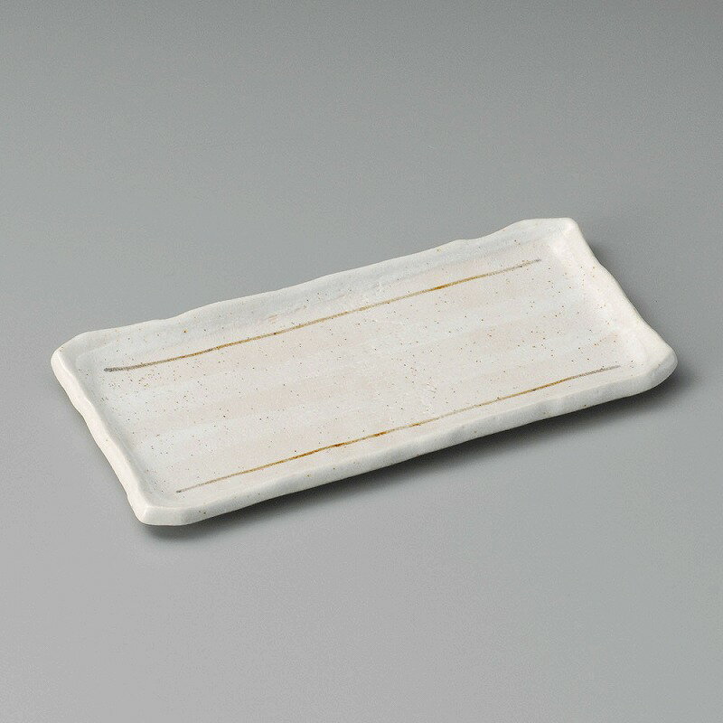 陶里 第31集 唐津錆筋付出皿（細口） 23411-151