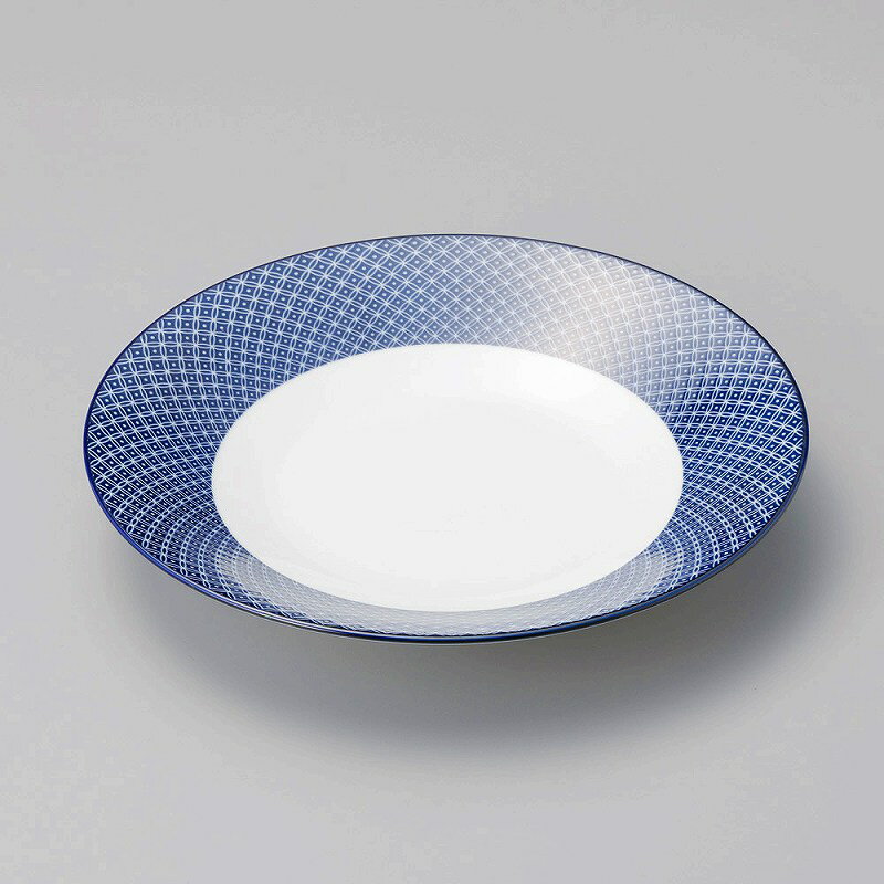 陶里 第31集 古青藍藍七宝　27．5cm浅鉢 29905-641