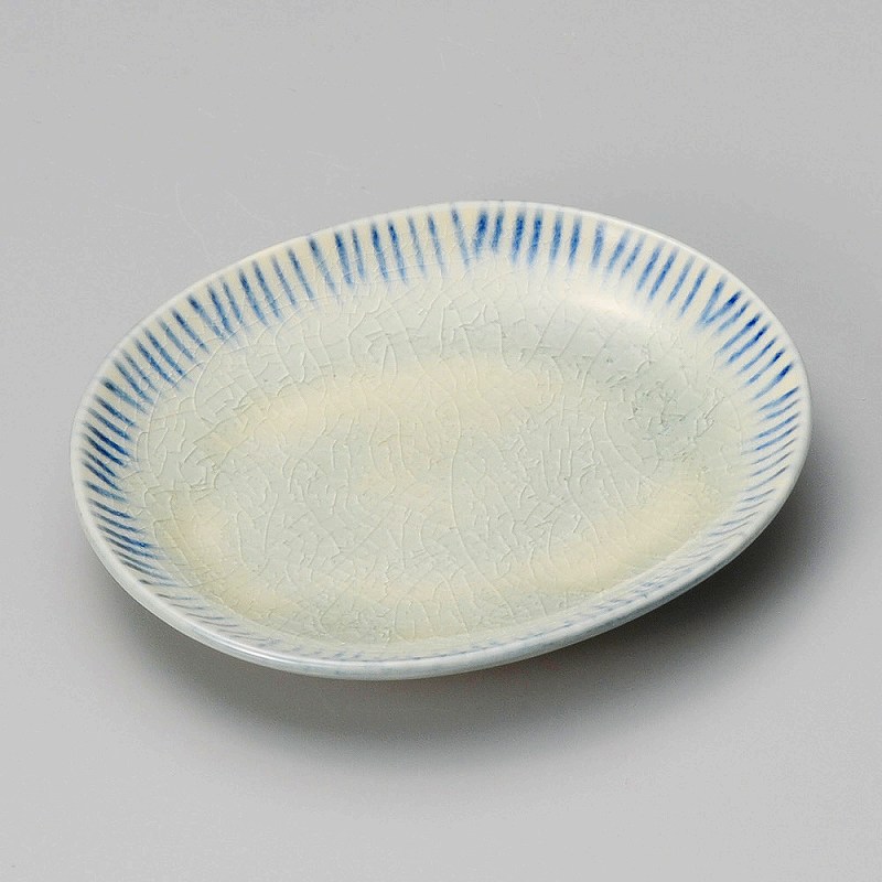 Rakuten - 陶里 第31集 霜柱お好み皿（小） 41019-061