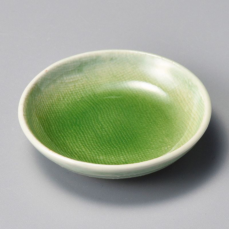 陶里 第31集 緑青磁3.0丸皿 42704-321