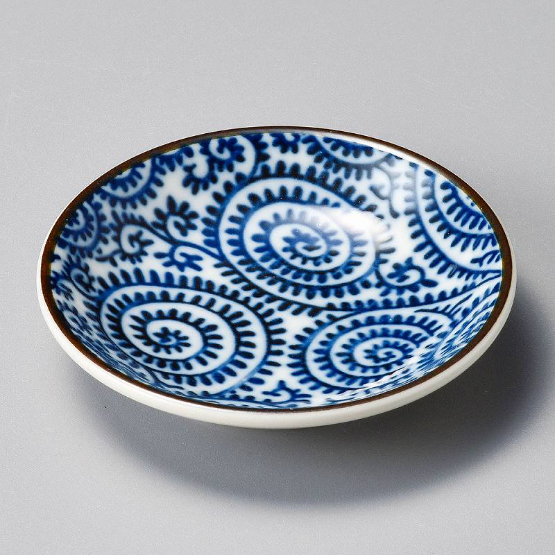 陶里 第31集 古染蛸唐草3.0皿 43110-301