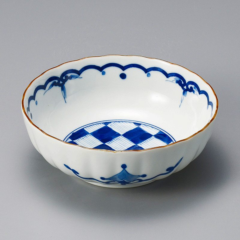 陶里 第31集 市松4.5鉢 47803-361
