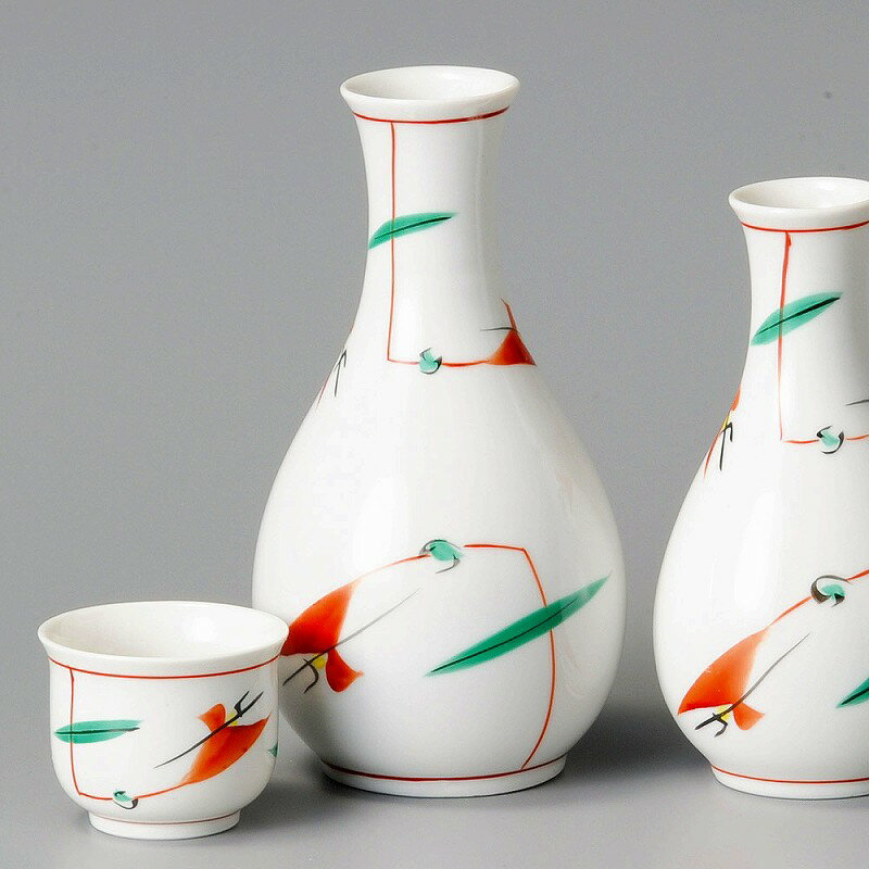 陶里 第31集 赤絵つゆ草徳利（大） 48453-321