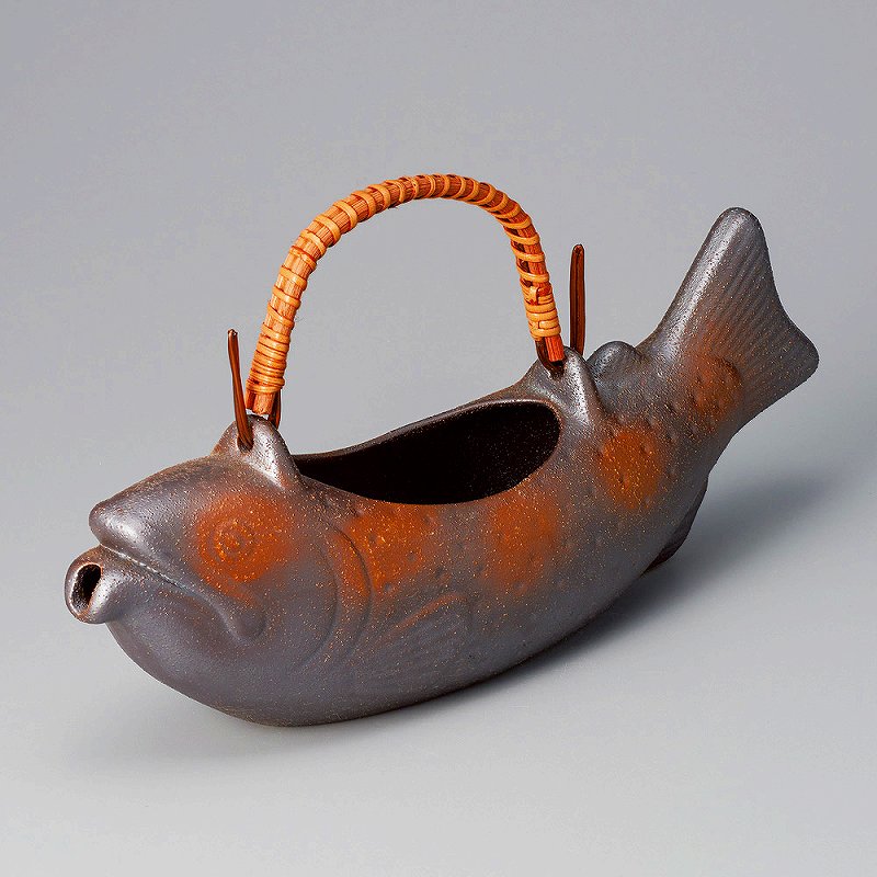 陶里 第31集 備前風イワナ骨酒（大） 49304-101