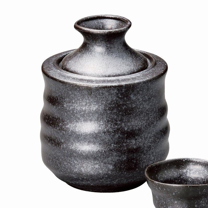 陶里 第31集 銀黒酒燗器 大 49507-601