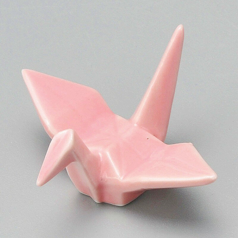 陶里 第31集 ピンク折鶴箸置 51144-291