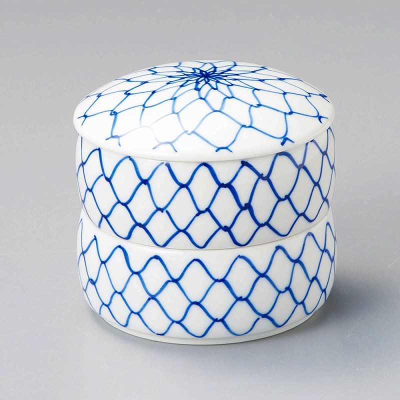 陶里 第31集 アミ二段蓋物（大） 52609-341