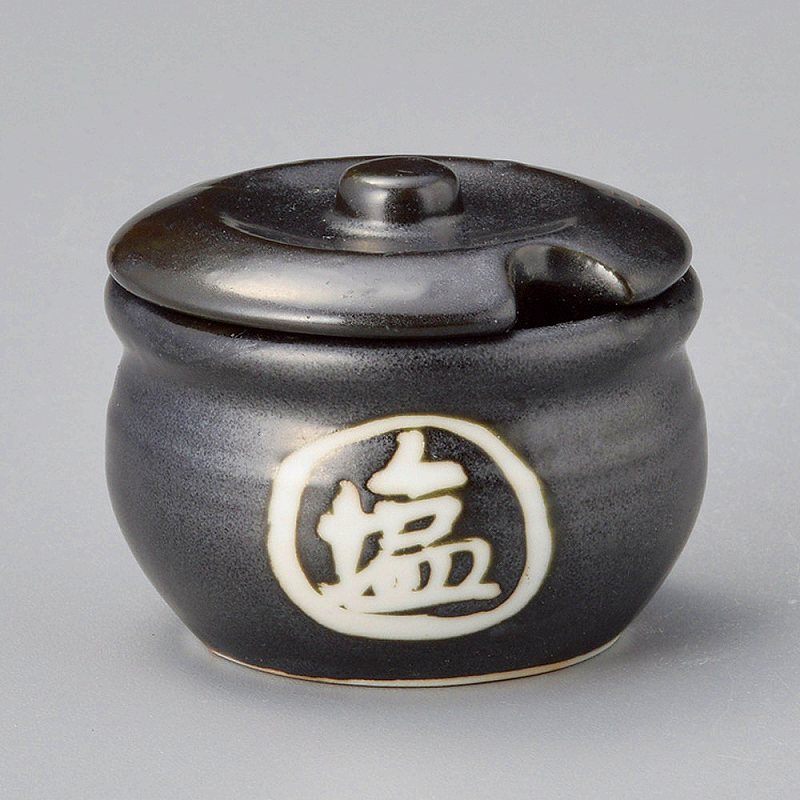 陶里 第31集 カメ型塩入（黒） 52628-101