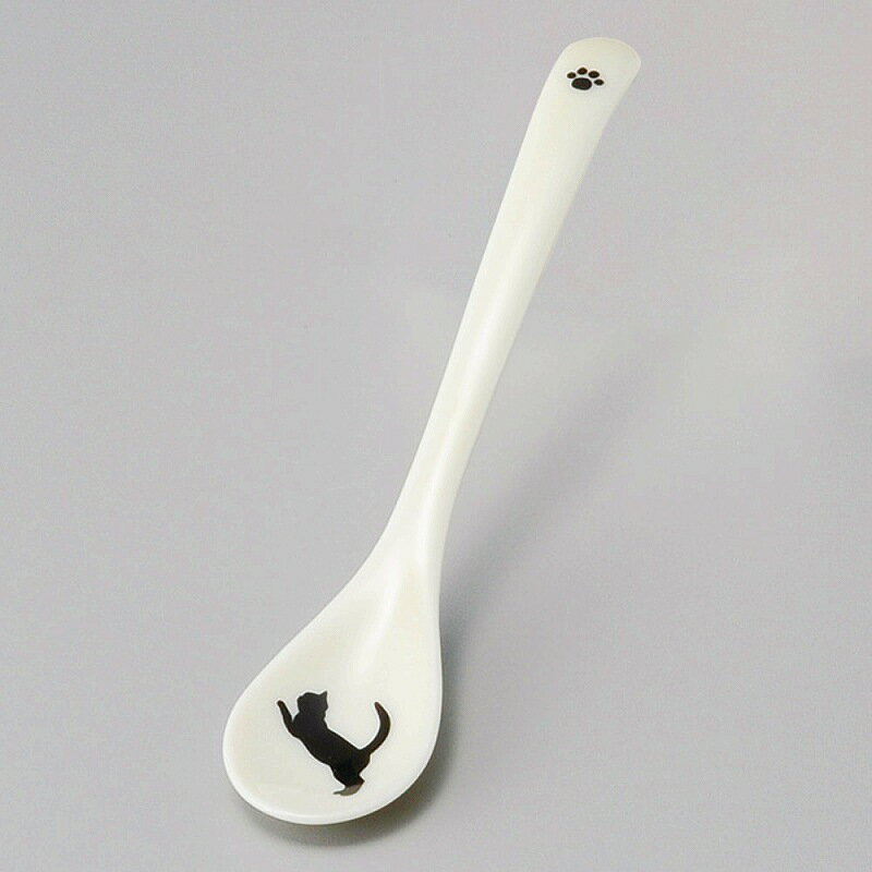 陶里 第31集 黒ねこ とびスプーン 54501-011