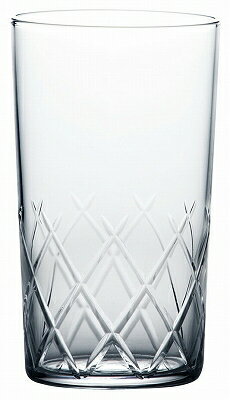 東洋佐々木ガラス 薄氷(うすらい)矢来カット 一口ビールグラス 150ml B-21105CS-C745