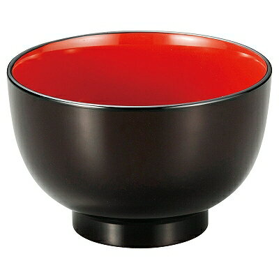 A 3.8寸藤汁椀 黒内朱 1000071 和美作日 Volol.3