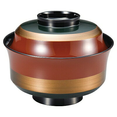 木質 耐熱4.5寸天竜寺椀 かぶき塗内黒 段無 1000691 和美作日 Volol.3