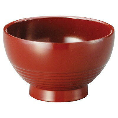 M 4.3寸ロクロ筋丼 総銀朱 1000806 和美作日 Volol.3