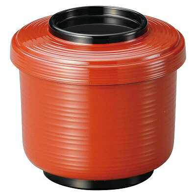 Rakuten - TA 耐熱桃山飯器 朱つば黒内黒 段無 1000954 和美作日 Volol.3