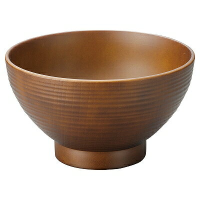 PET 耐熱5寸乱筋木目丼 総ライトブラウン 1001124 和美作日 Volol.3