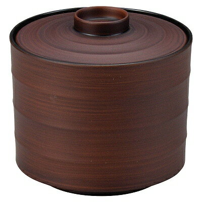 TA 耐熱（小）美里段付飯器 チーク刷毛目内黒 1001188 和美作日 Volol.3