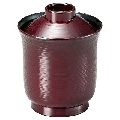 TA 耐熱ユリ型刷毛目箸洗椀 溜内黒見返し松葉 1001435 和美作日 Volol.3