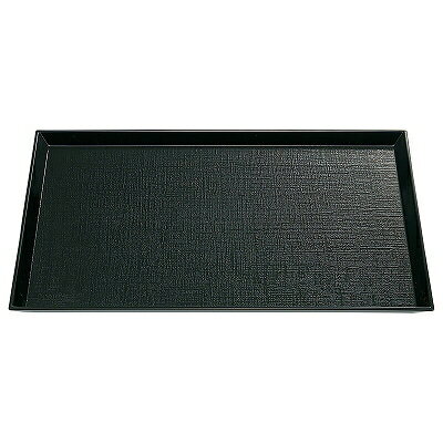 A 清水布目盆 黒NS　ノンスリップ加工 尺1.5寸 1100685 和美作日 Volol.3