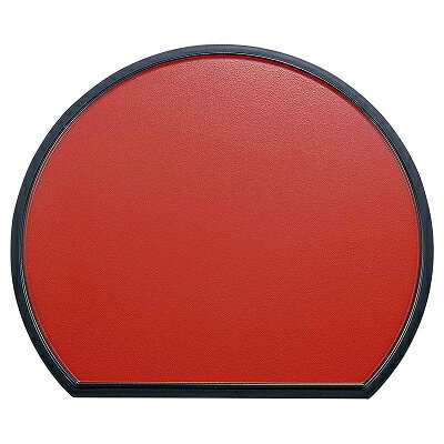 A 半月両面盆 グリーン石目/朱石目 尺4寸 1101087 和美作日 Volol.3