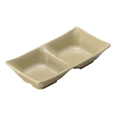 樂天商城 - メラミン 耐熱2連珍味 ベージュ 1201902 和美作日 Volol.3