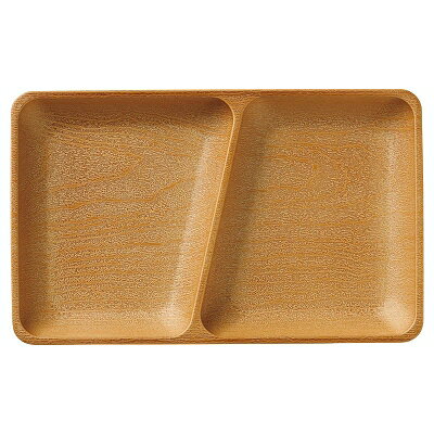 PET 耐熱総木目スクウェアビュッフェプレート 総ナチュラル 1202921 和美作日 Volol.3(3.0)