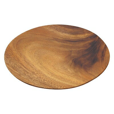木 アカシアラウンドプレート 20cm 1204021 和美作日 Volol.3