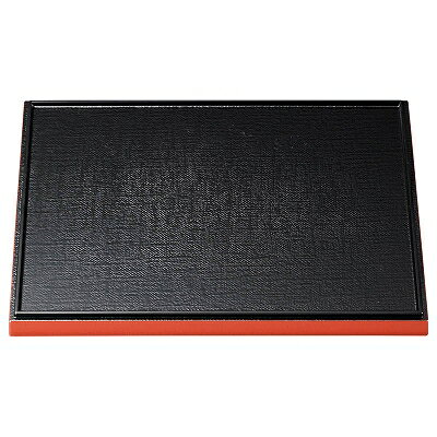 Rakuten - A 尺0寸長手布目松花堂（仕切別） 黒渕朱（内黒） 1300202 和美作日 Volol.3