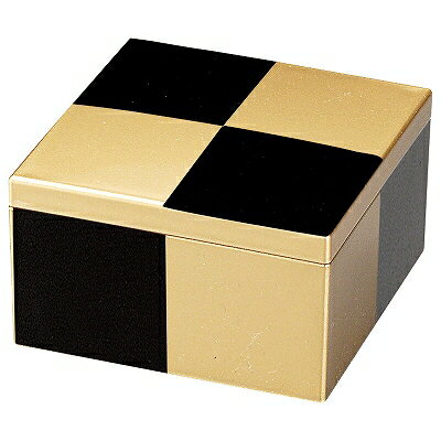 A 3寸朝日重　親 黒金市松内黒塗 1300315 和美作日 Volol.3