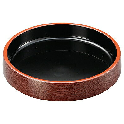 A 富士型桶 溜はじき刷毛目天朱内黒 尺2寸 1400309 和美作日 Volol.3