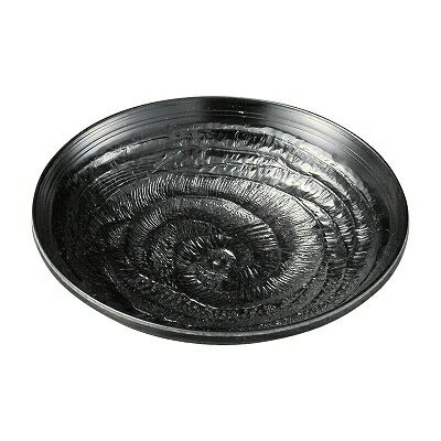 M 3.5寸象谷茶托 黒 1500900 和美作日 Vo