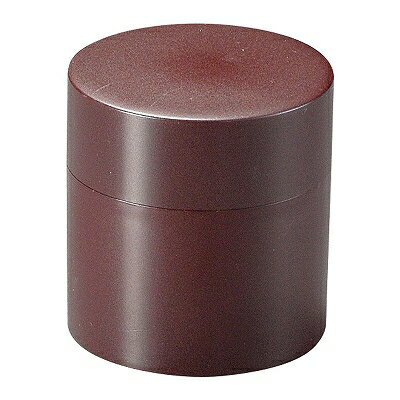 A 兼六茶筒（小）（中蓋付） 茶乾漆（内黒） 1500977 和美作日 Volol.3