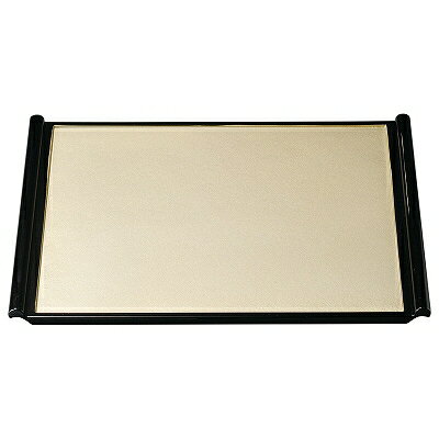 A 食彩盆 シャンパンゴールド渕黒 尺2寸 1100047