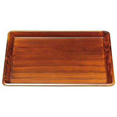 TA 耐熱羽反長手盆 紫檀（つや消し） 尺4寸 1100762