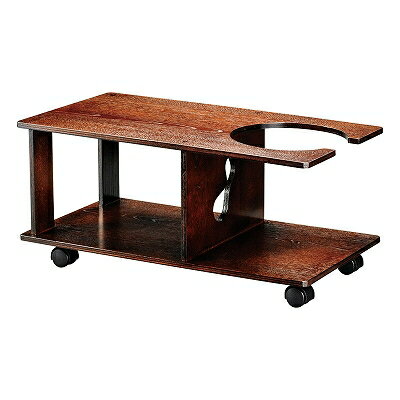 木 木製ポットワゴン ケヤキ 1500971