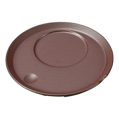 A 木目茶椀蒸し台 茶乾漆 1501567