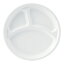 PET 耐熱ロコモコプレート 白UC 1201555