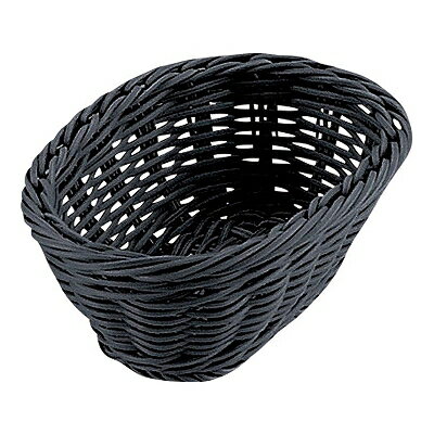 PP 小判型バスケット ブラック 15型 1202219
