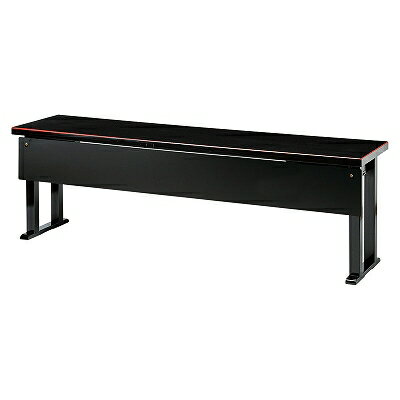木 木製テーブル/座卓（和洋兼用）新ずり脚 黒木目面朱（幕板無） 1700005