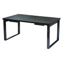 木製テーブル/座卓（和洋兼用）畳ずり脚 黒乾漆 幕板無 1700057