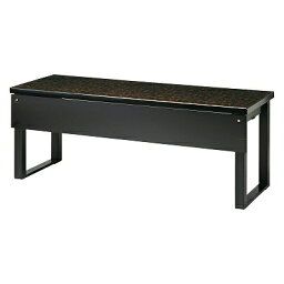 木製テーブル（高椅子用）4本脚　畳ずり脚 茶乾漆 幕板無 1700182